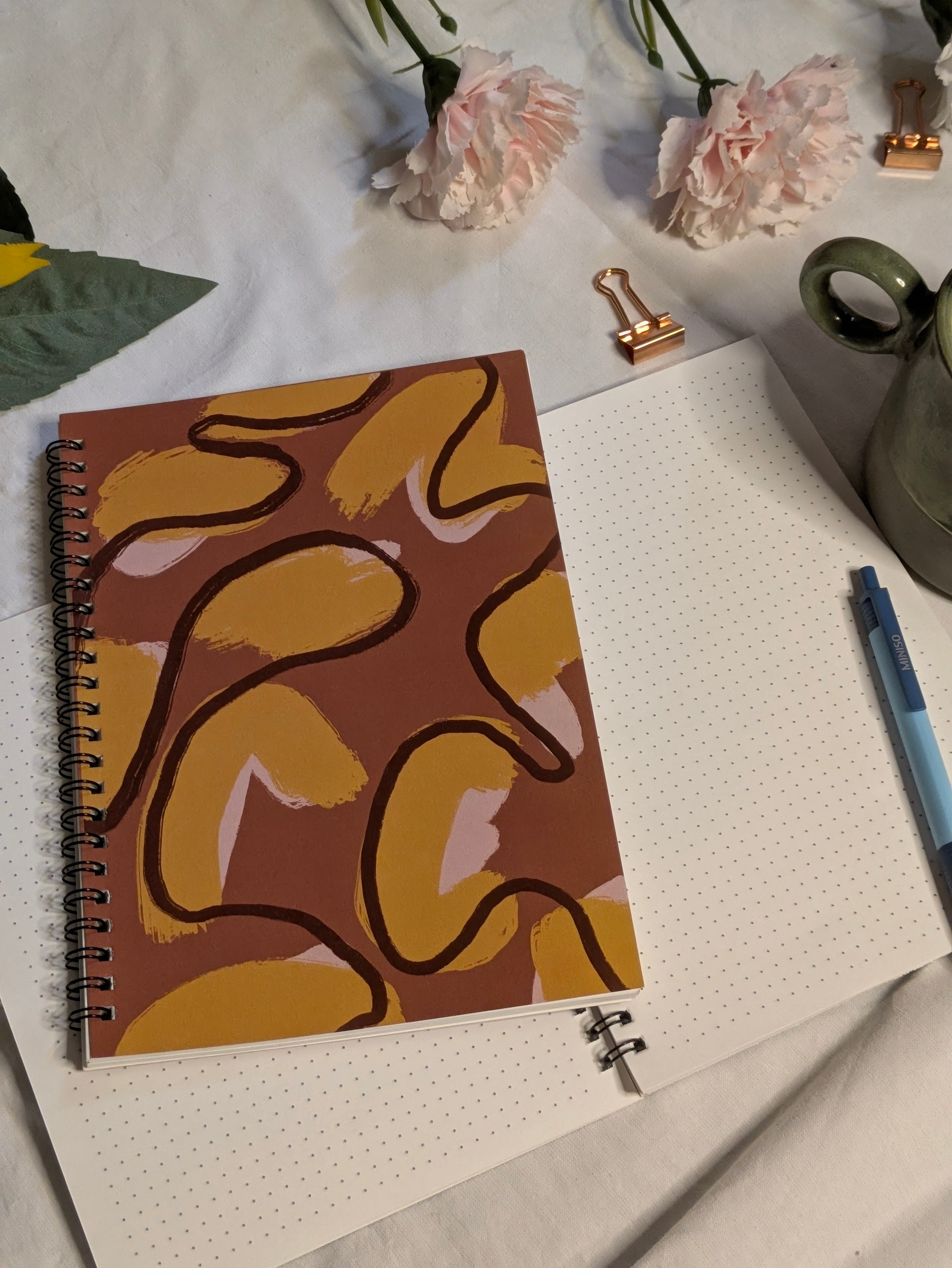 The Terra Strokes - Dot Grid Notebook