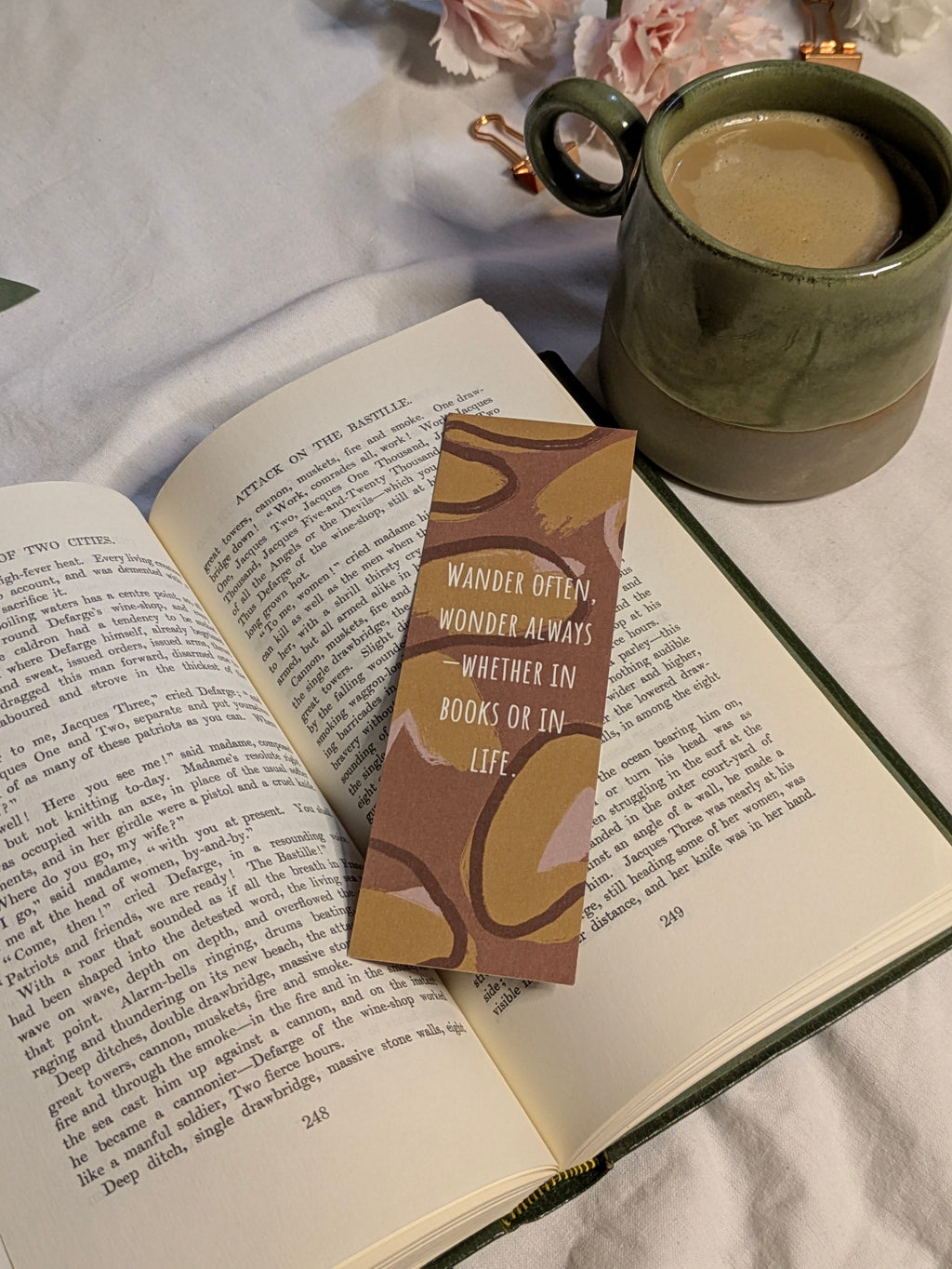 Between the Pages - Set of 8 Bookmarks