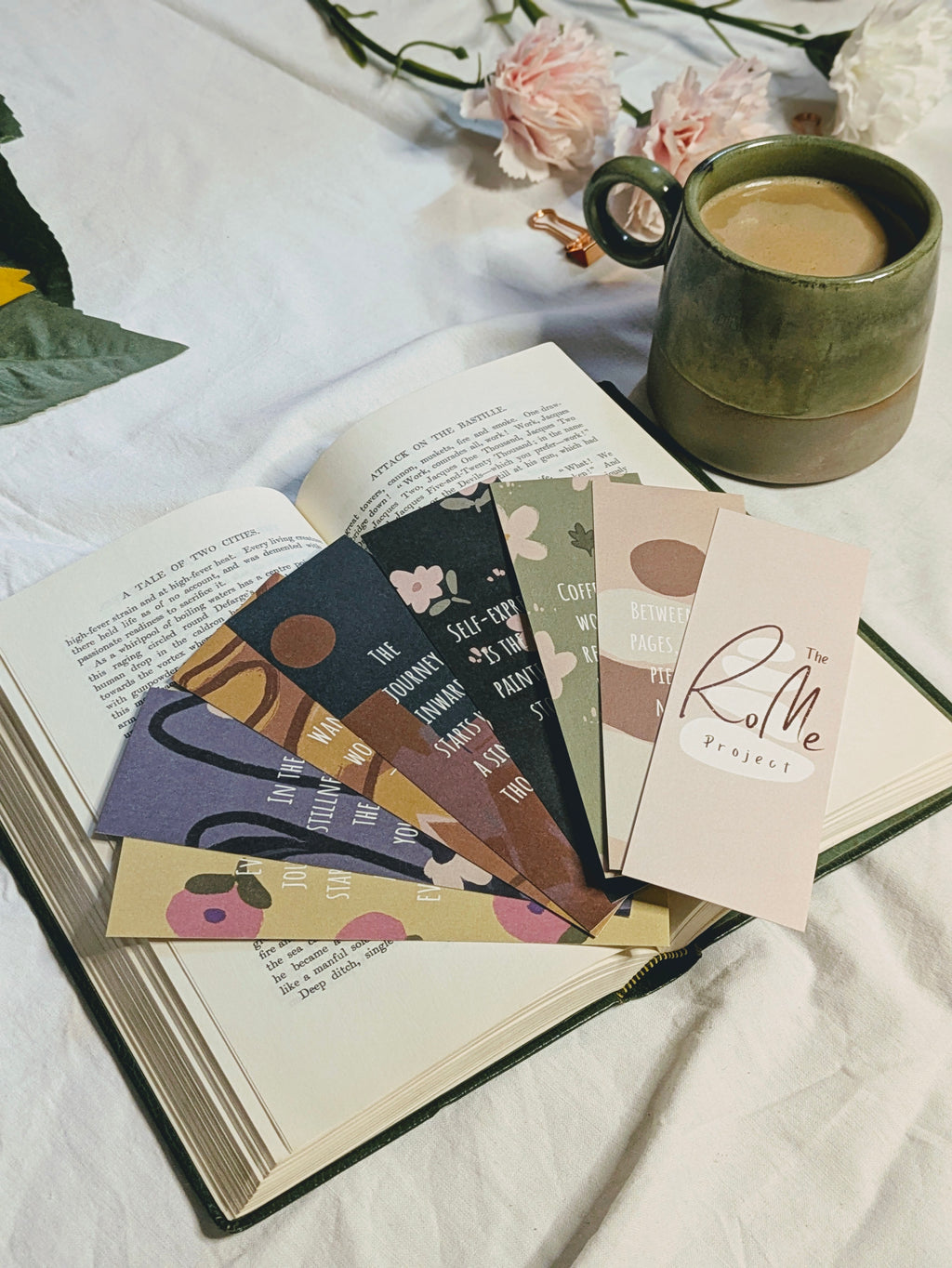 Between the Pages - Set of 8 Bookmarks