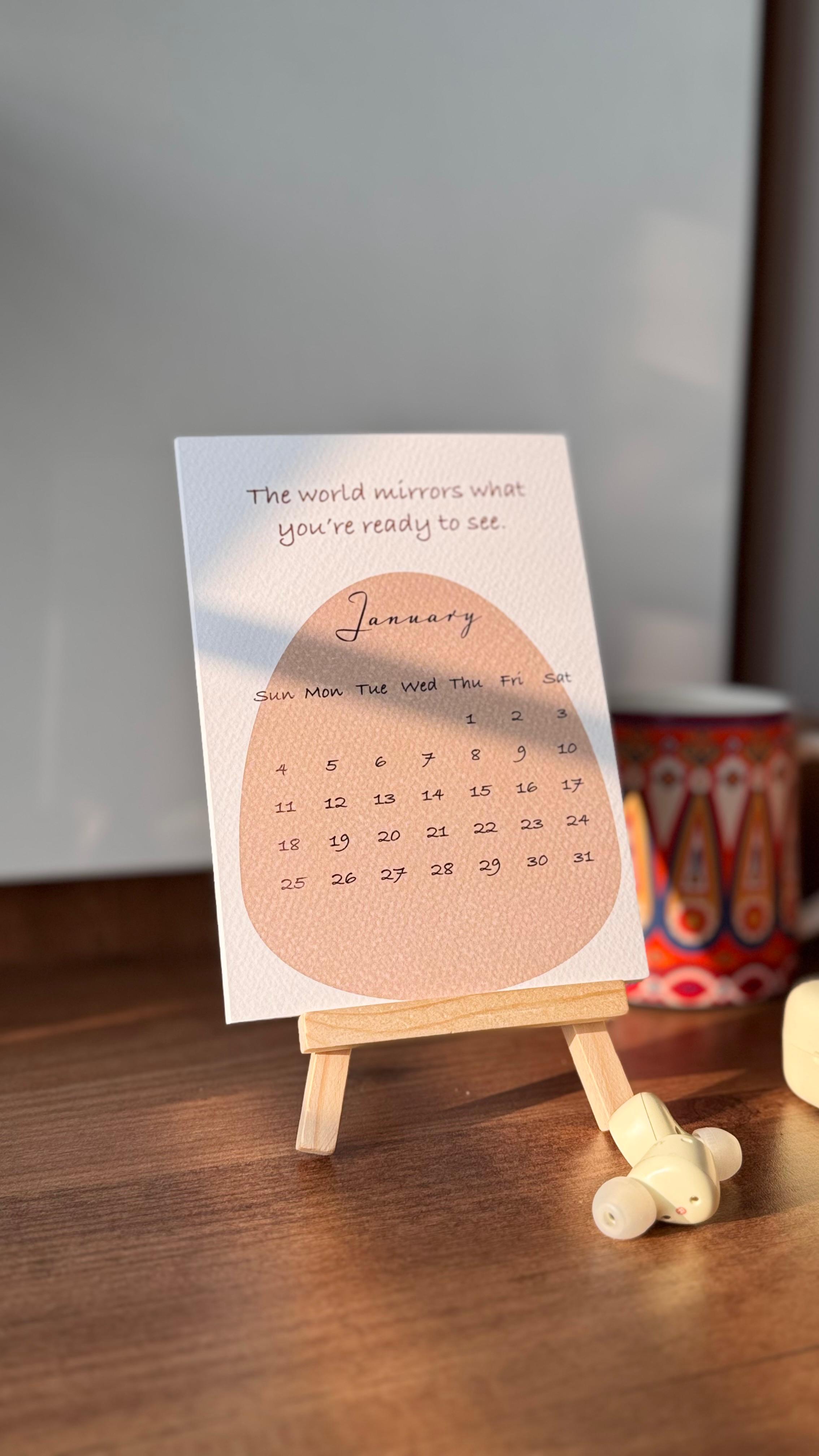 CALENDAR - A YEAR OF CALM DISCOVERY